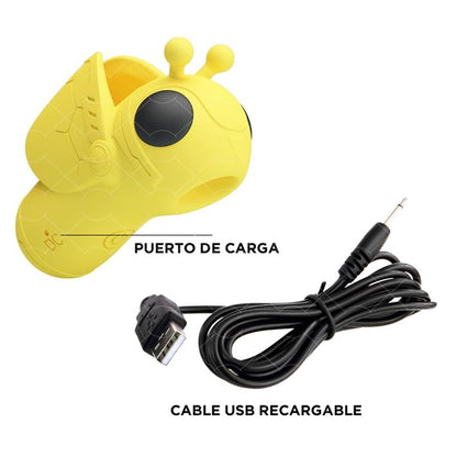 Pequeño Succionador En Forma De Abeja Con Carga Usb