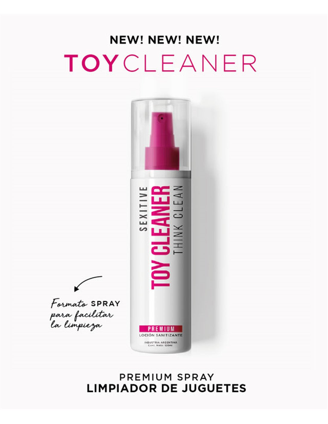 Toy Cleaner Limpiador de Juguetes en Spray